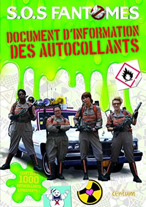 SOS Fantômes : Document d'information des autocollants