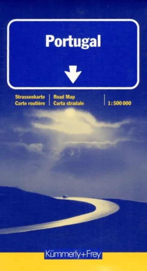 Carte routière et touristique : Portugal