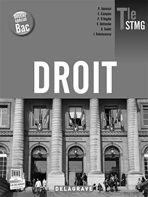 Droit Tle STMG : Livre du professeur