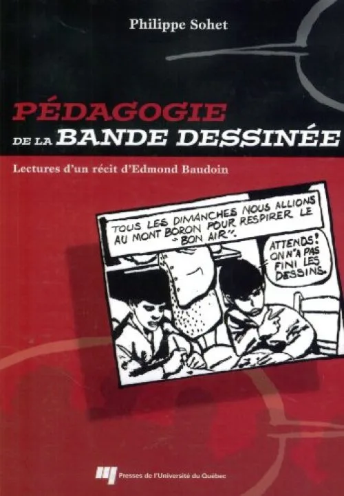 Pédagogie de la bande dessinée : Lectures d'un récit d'Edmont Baudoin
