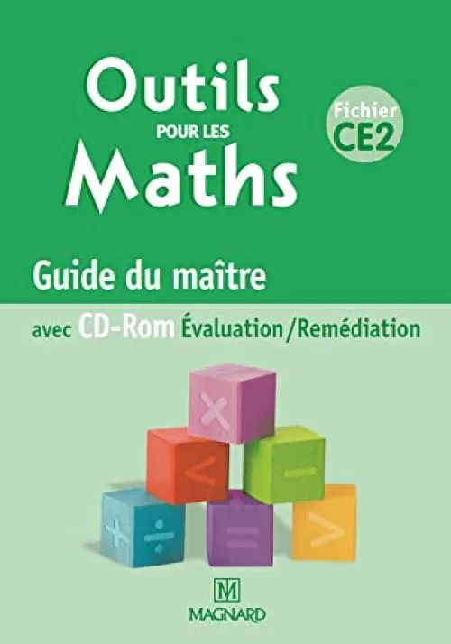 Outils pour les maths CE2 : Guide du maître (1Cédérom)