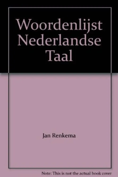 OFFICIELE WOORDENLIJST NEDERLANDSE TAAL