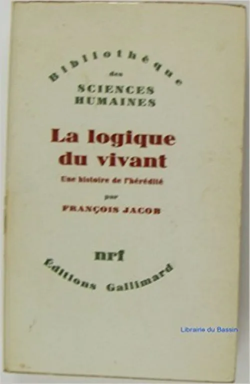 La Logique du vivant de Jacob ( 3 novembre 1970 )