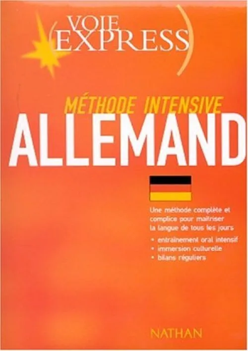 Allemand : Méthode intensive