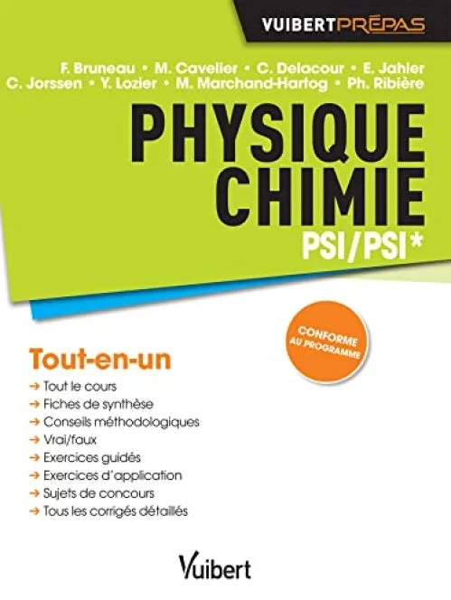 Physique-Chimie PSI/PSI* - Tout-en-un