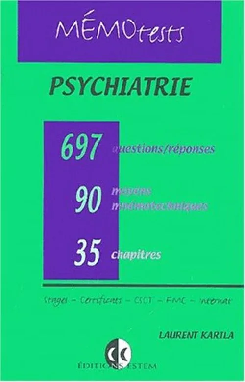 Psychiatrie memo-test by Karila