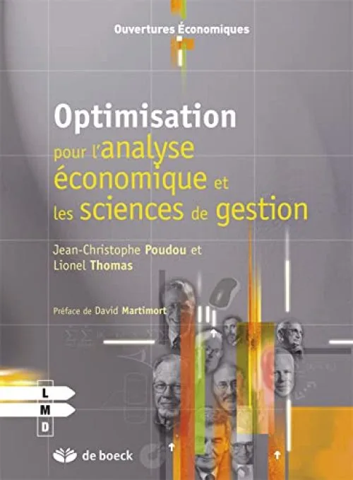 Optimisation Pr Anal. Econ. et Sciences Gestion