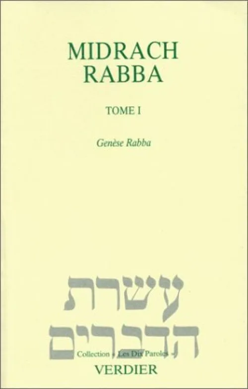 MIDRACH RABBA GEN?SE T.01 by ANONYME (March 01,1990)