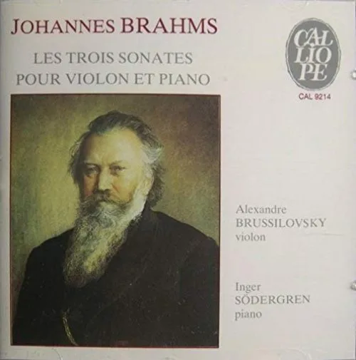 Brahms Les Trois Sonates pour violon et piano