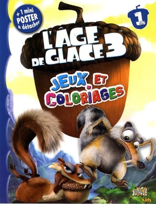 L'âge de glace 3 : Jeux et coloriages 1