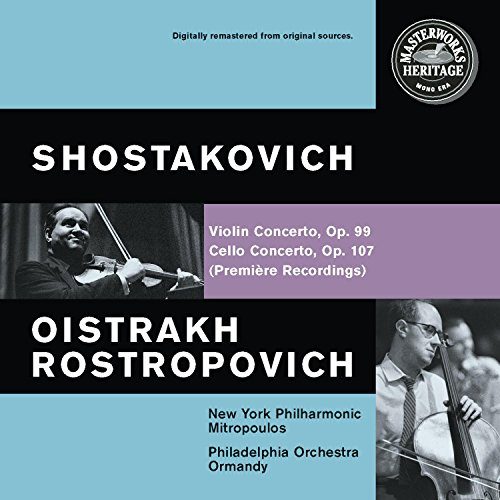 Chostakovitch : Concerto pour violon, Op.99 – Concerto pour violoncelle, Op.107