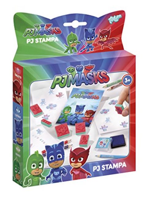 Kit Créatif – Pyjamask Stampa (Stampset) – Set de Tampons –