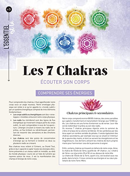 Les Chakras Ecouter Son Corps Le Monde De Kam Lia