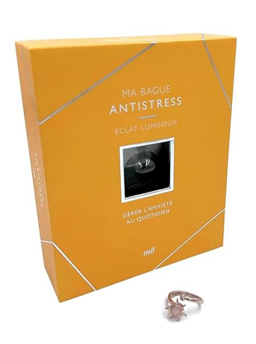 Ma bague antistress – Éclat lumineux (coffret): Un bijou ajustable, discret et élégant et un livre pour gérer l'anxiété au quotidien