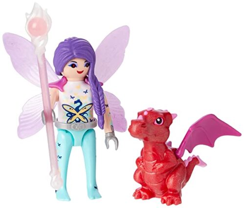 Playmobil Fée avec bébé Dragon multicolor 70299