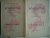 5e édition de ses oeuvres en 2 volumes. Tome 1 : Prose et poésie. Tome 2 : Théâtre. Centenaire de Bosquètia (Joseph Dufrane) né à Frameries, le 23 décembre 1833. Exemplaire n° 3 sur papier Featherweight. 1933. 2 volumes, reliures demi-chagrin (les couvertures d'origine ont été conservées). 290 + 347 pages. Quelques rousseurs. (Littérature, Poésie, Poetry, Théâtre, Belgique, Patois)