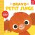 Bravo petit singe – livre avec matières à toucher