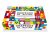 Drapeaux du monde: Avec 1 planisphère géant, 84 stickers, 1 banderole avec 10 drapeaux en tissus