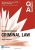 Law Express Question and Answer: Criminal Law