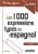 Les 1000 expressions types de l'espagnol