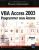 VBA Access 2003 : Programmer sous Access